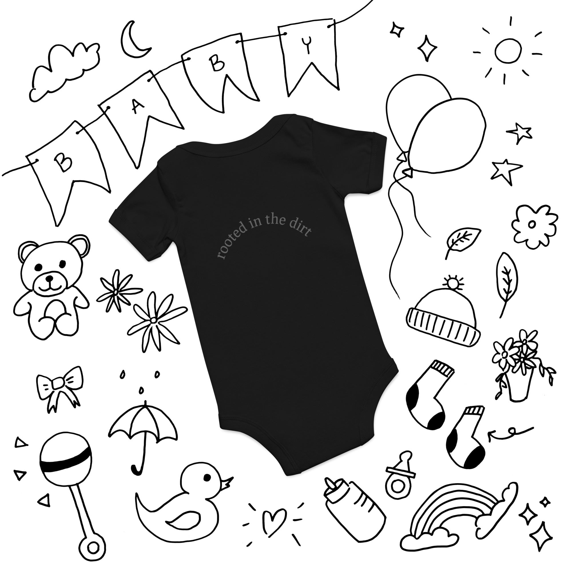 Baby Onesies - Nothing Like Home Album Artwork - Rooted in the Dirt