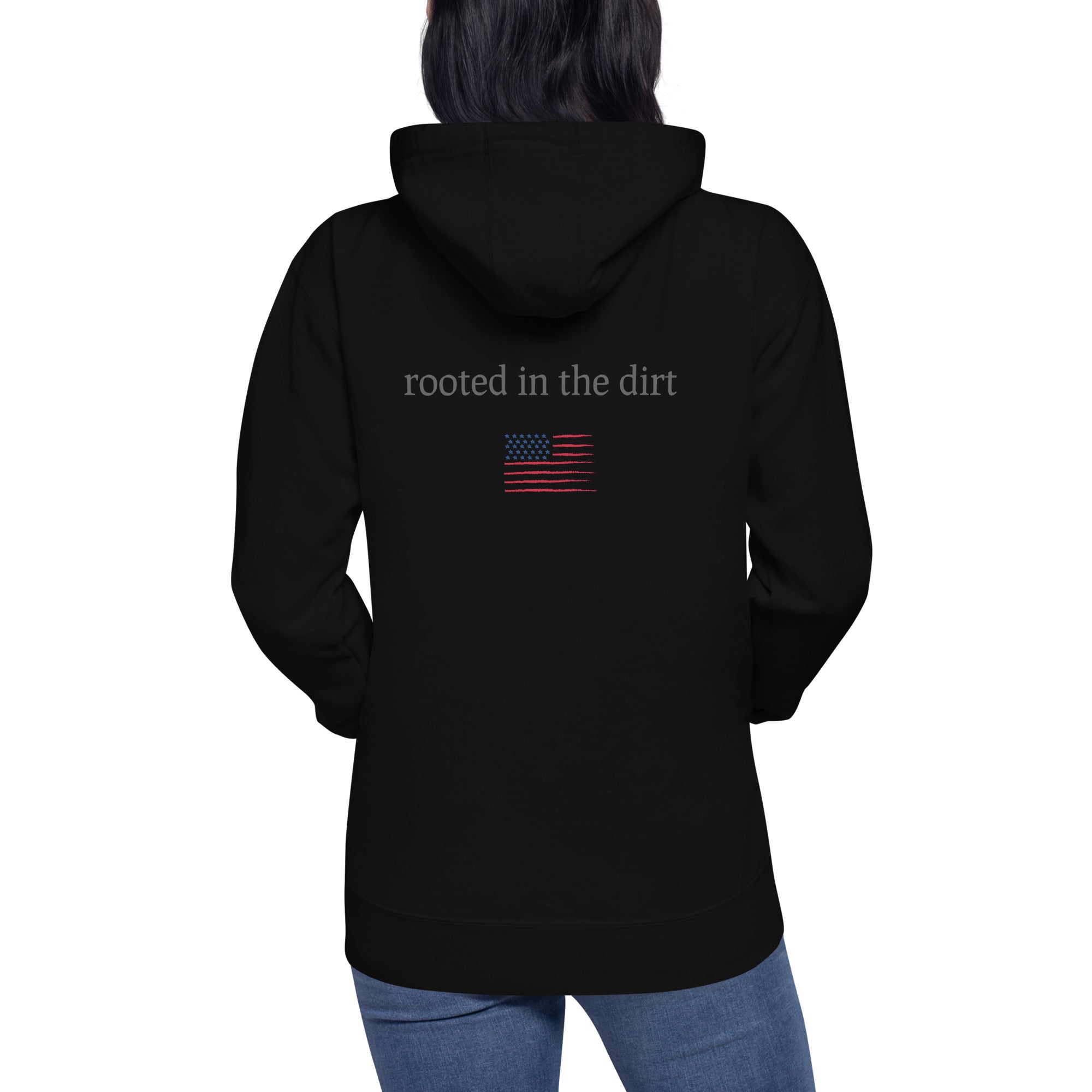 Unisex Hoodie Nothing Like Home - Rooted In The Dirt USA Limited Edition Rooted In The Dirt